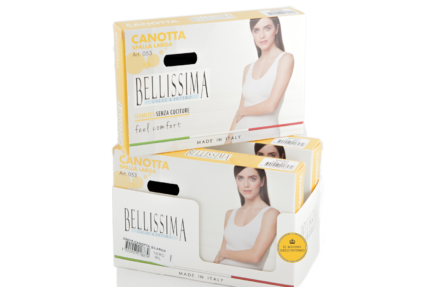 Canotta spalla larga donna Bellissima 053