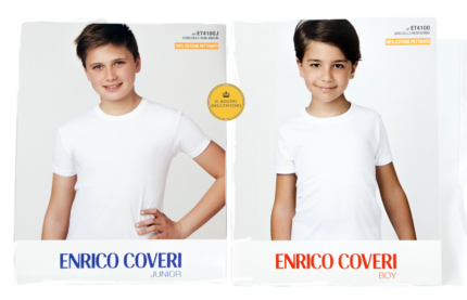 T-shirt Junior e Boy Enrico Coveri ET4100