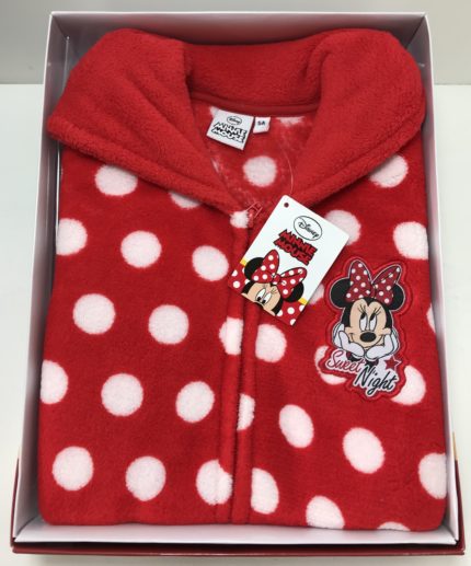 Vestaglia bambina Minnie rossa