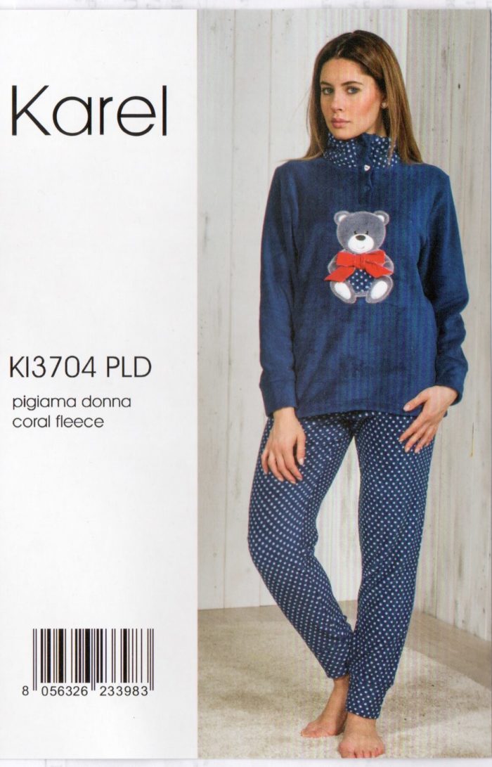 Pigiama donna Karel Coral Fleece