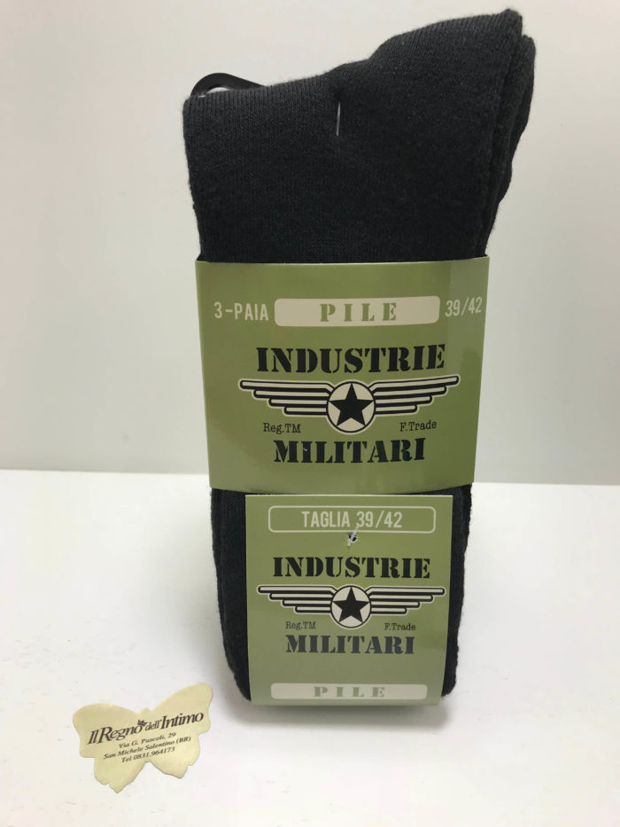 Calze in pile industrie militari