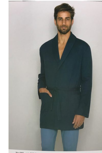 linclalor Giacca da camera uomo